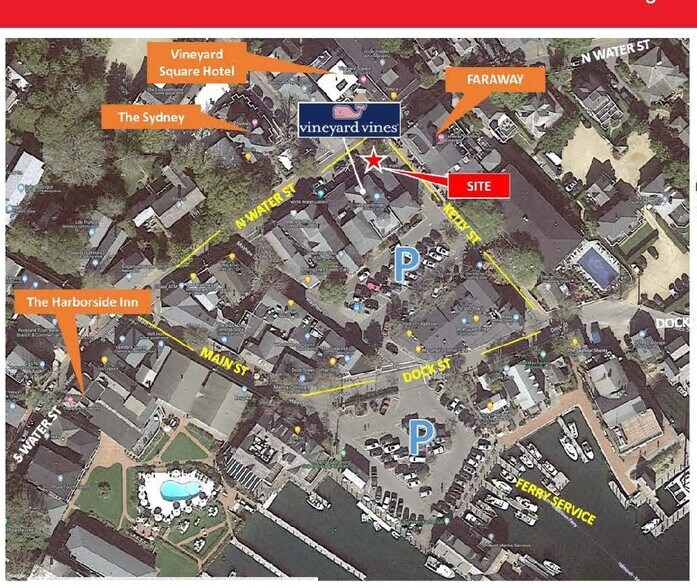 27 N Water St, Edgartown, MA à louer - Aérien - Image 3 de 4