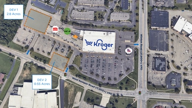 W Kemper Rd, Cincinnati, OH - Aerial map view