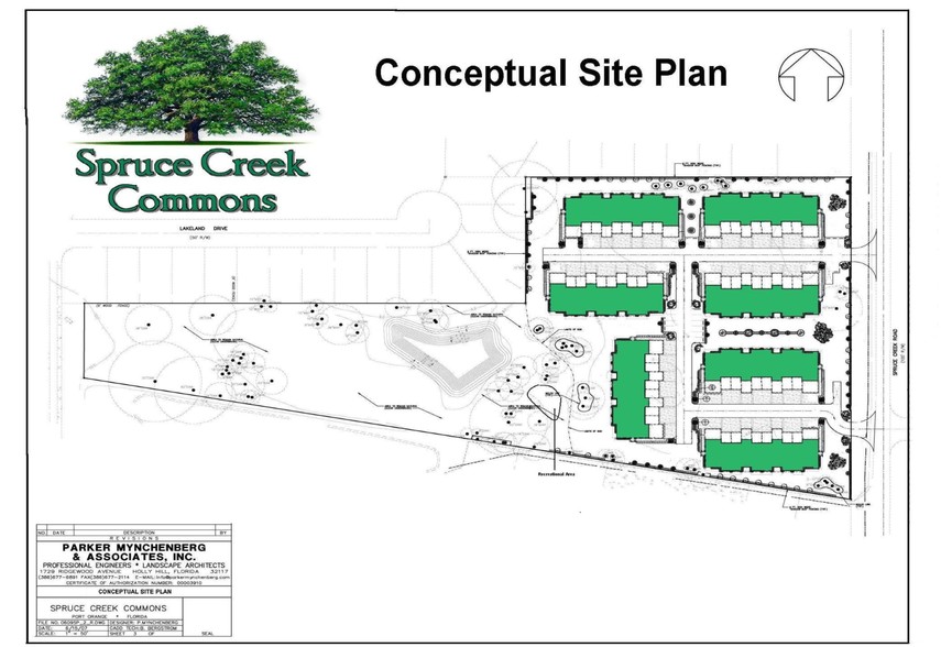 4870 Spruce Creek Rd, Port Orange, FL à vendre - Plan de site - Image 3 de 4