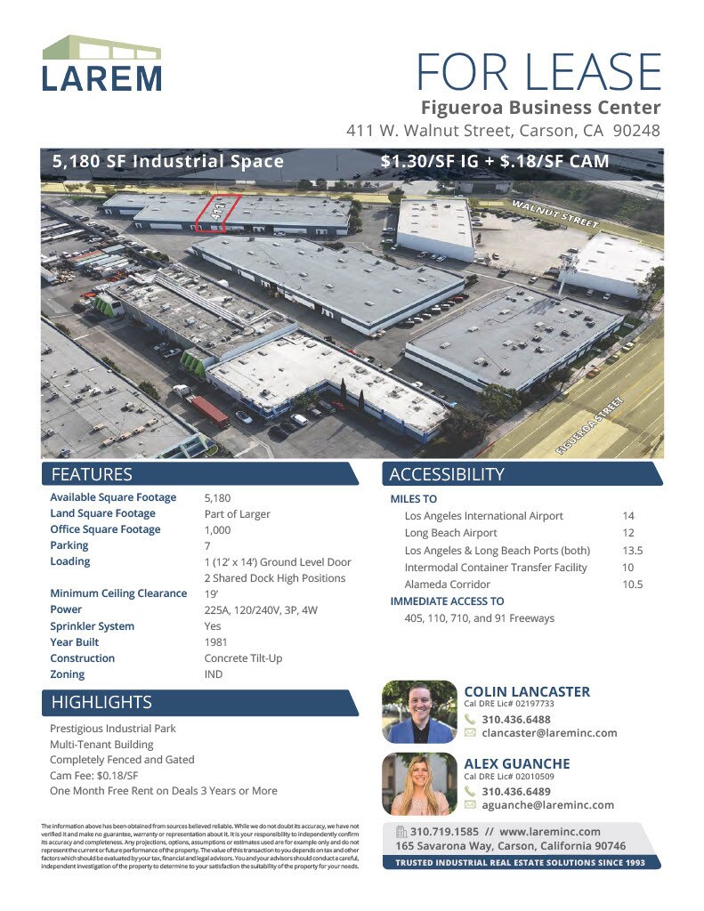 405-419 W Walnut St, Gardena, CA for lease Other- Image 1 of 3