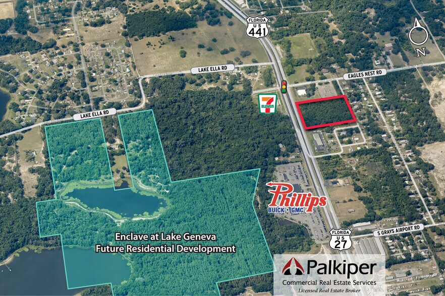 US 441 27, Fruitland Park, FL for lease - Aerial - Image 2 of 4