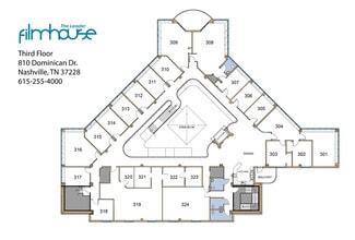810 Dominican Dr, Nashville, TN for lease Floor Plan- Image 1 of 1