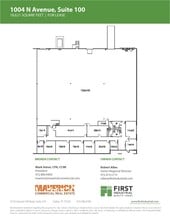 1004 N Ave, Plano, TX à louer Plan d’étage- Image 1 de 1