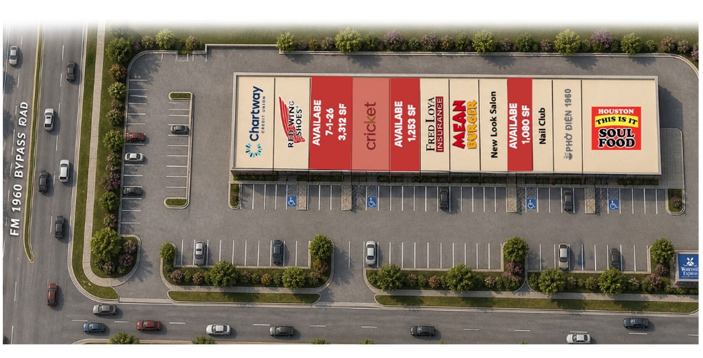 9441-9451 FM 1960 W, Humble, TX for lease - Building Photo - Image 2 of 4