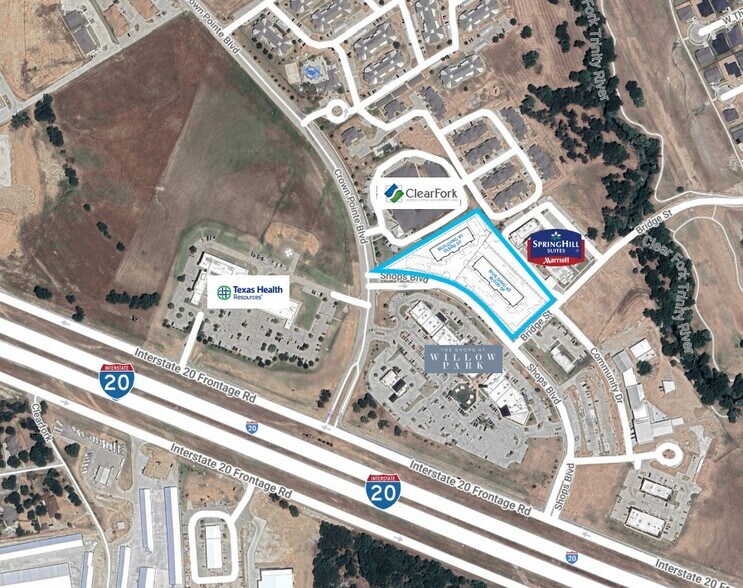 330 Shops Blvd, Willow Park, TX à louer - Aérien - Image 2 de 2