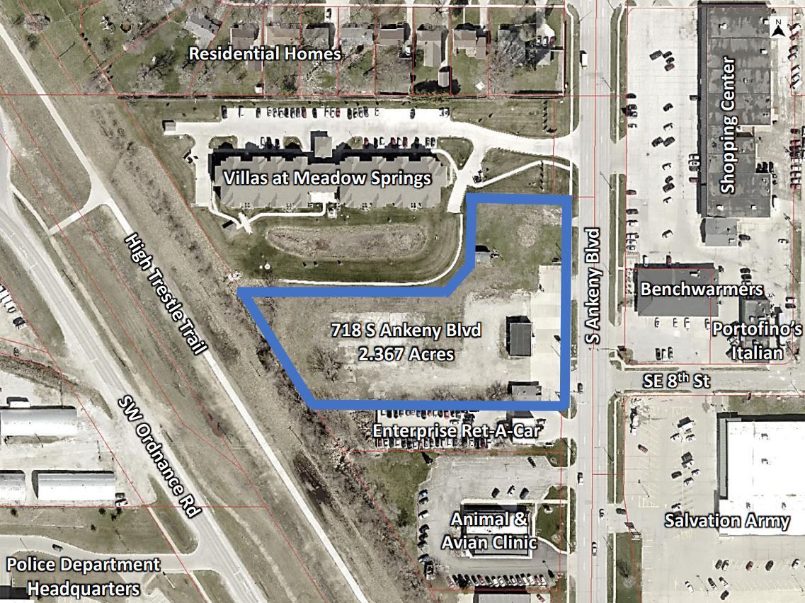 718 S Ankeny Blvd, Ankeny, IA à louer Aérien- Image 1 de 5