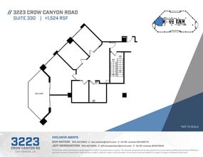 3223 Crow Canyon Rd, San Ramon, CA à louer Plan d’étage- Image 1 de 1