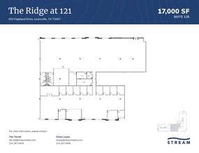 350 Highland Dr, Lewisville, TX for lease Floor Plan- Image 1 of 2