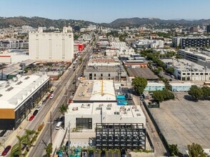 940 N Highland Ave, Los Angeles, CA - Aérien  Vue de la carte
