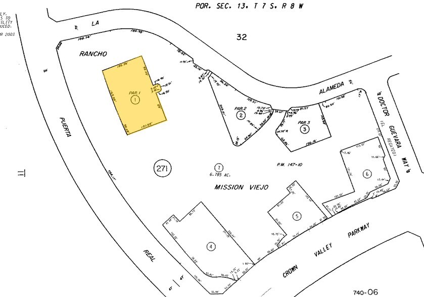 26300 La Alameda, Mission Viejo, CA à louer - Plan cadastral - Image 2 de 9