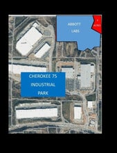 6296 James Dupree Ln, Acworth, GA - Aerial map view