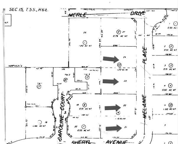 42575 Melanie Pl, Palm Desert, CA à louer - Plan cadastral - Image 2 de 4