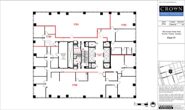 180 Dundas St W, Toronto, ON for lease Floor Plan- Image 2 of 2