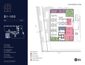 4204 Glencoe Ave, Marina Del Rey, CA à louer Plan d’étage- Image 1 de 1