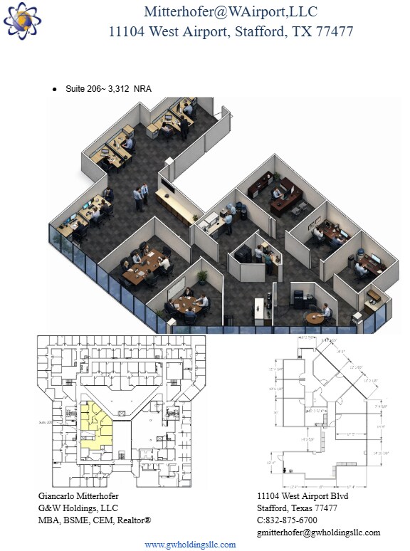 11104 W Airport Blvd, Stafford, TX for lease Interior Photo- Image 1 of 1