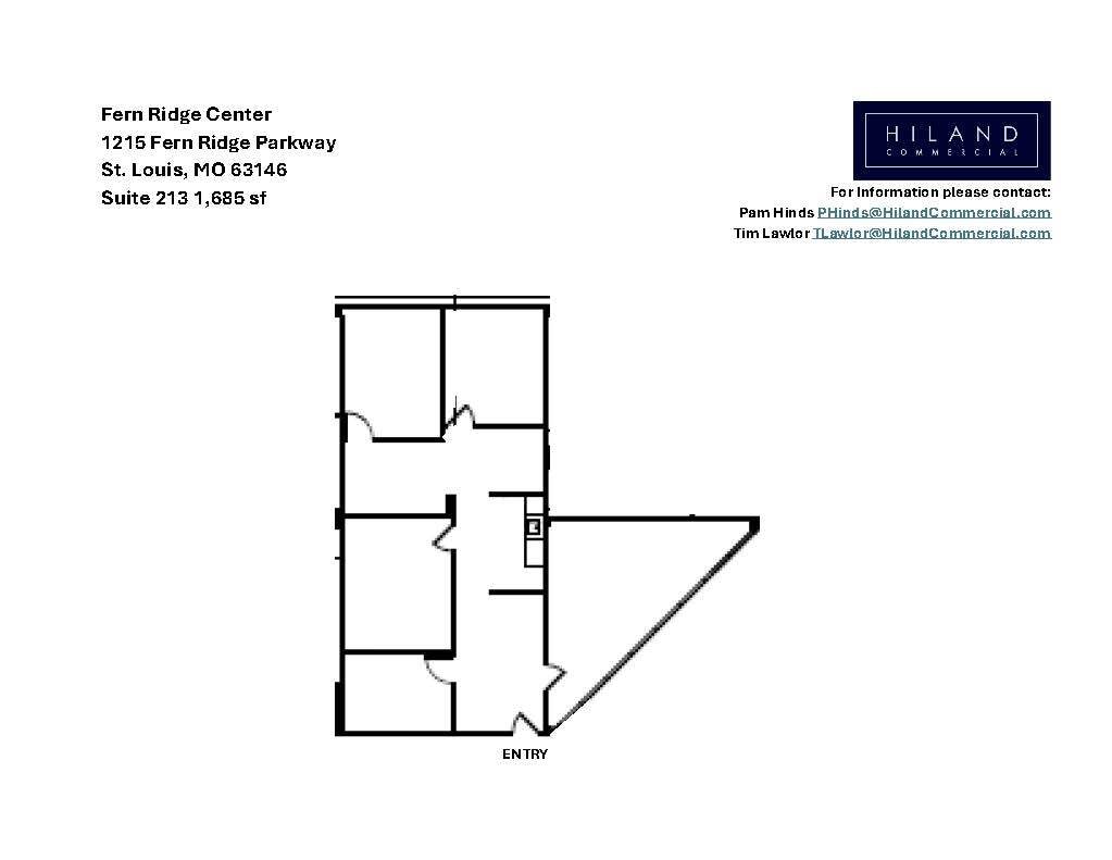 1224 Fern Ridge Pky, Saint Louis, MO for lease Floor Plan- Image 1 of 1