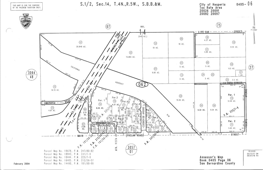 10400 Amargosa Rd, Hesperia, CA à louer - Plan cadastral - Image 1 de 1