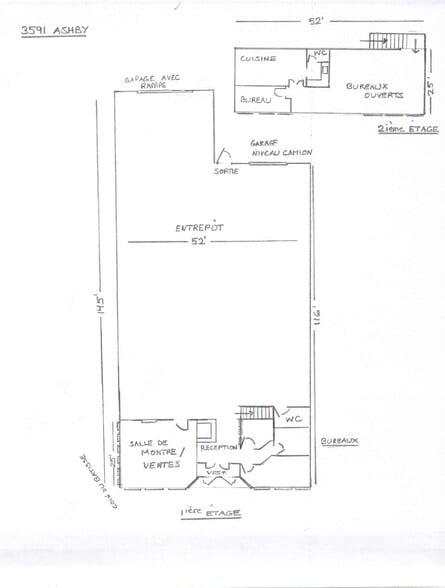 3539-3591 Rue Ashby, Saint-Laurent, QC à louer - Plan d’étage - Image 2 de 6