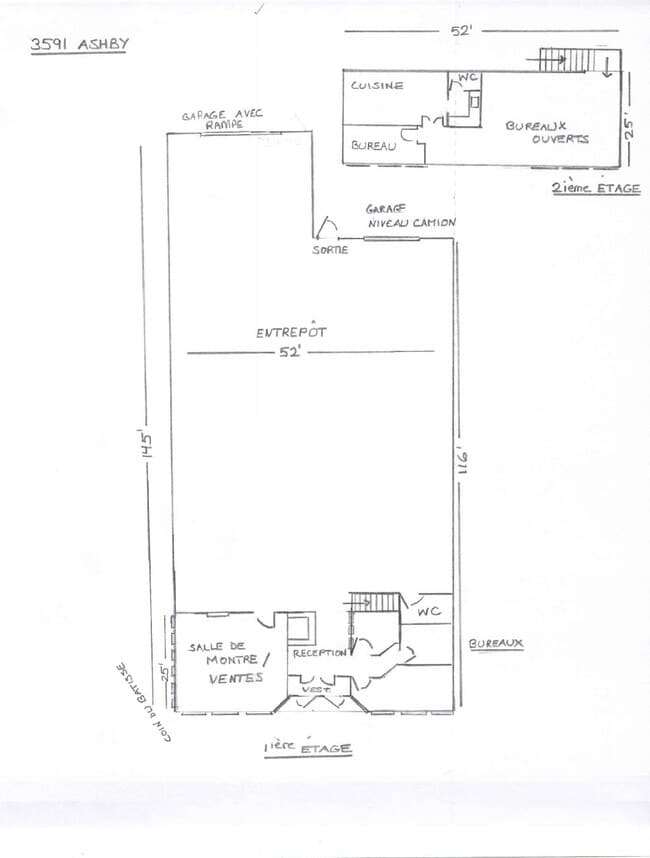 Plus de détails pour 3539-3591 Rue Ashby, Saint-Laurent, QC - Industriel à louer