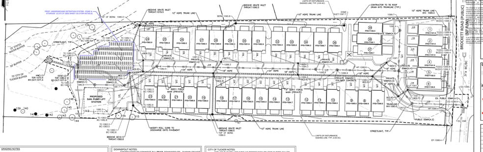 2154 Brockett Rd, Tucker, GA for sale - Site Plan - Image 1 of 1