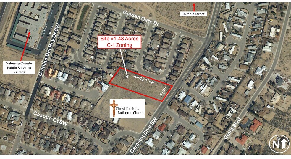 Camelot Blvd, Los Lunas, NM for sale - Building Photo - Image 1 of 1