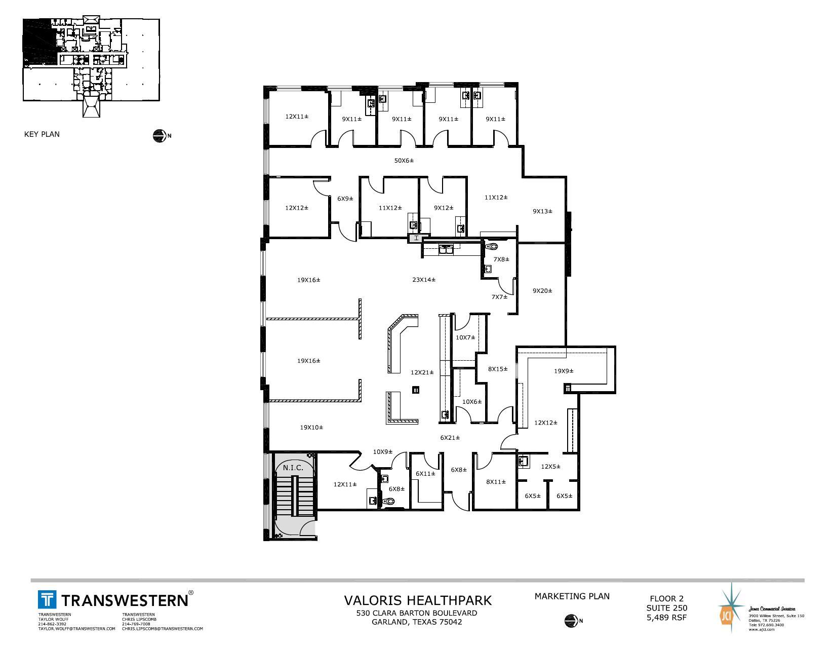 530 Clara Barton Blvd, Garland, TX à louer Plan d  tage- Image 1 de 1