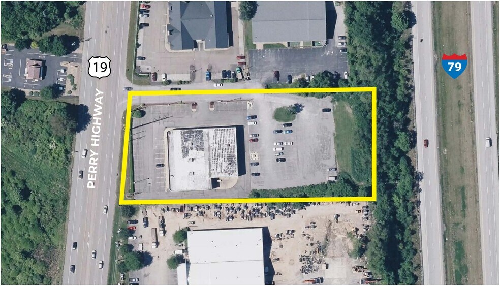 20630 Route 19, Cranberry Township, PA à vendre - Aérien - Image 3 de 3