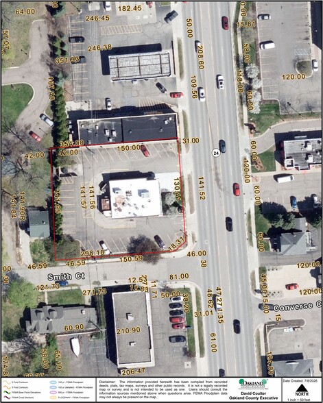 388 S Broadway St, Lake Orion, MI for sale - Aerial - Image 2 of 2