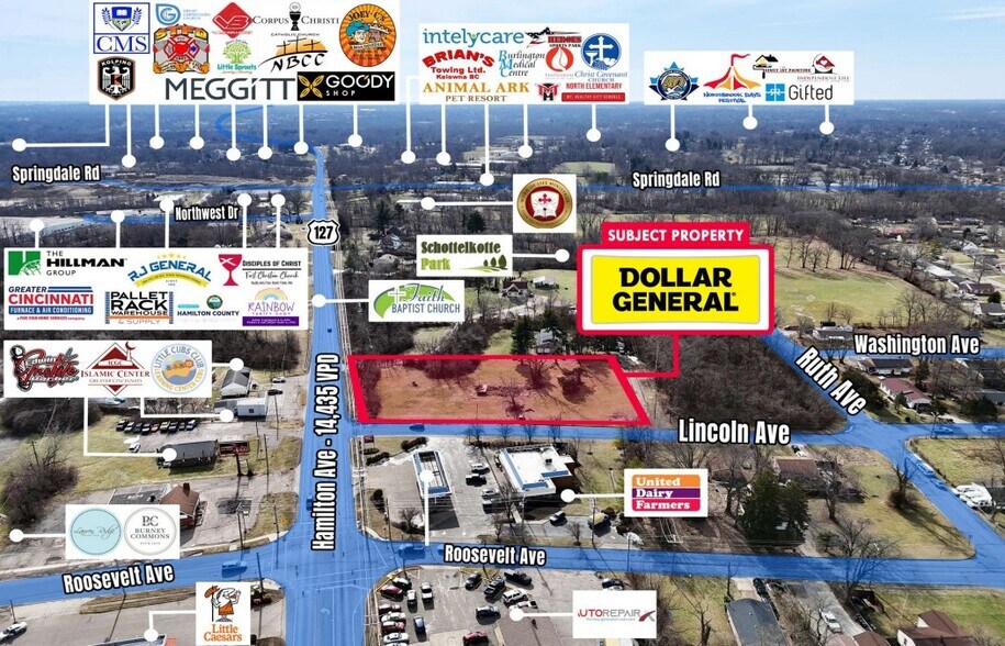 10797 Hamilton Ave, Cincinnati, OH à vendre - Aérien - Image 2 de 3