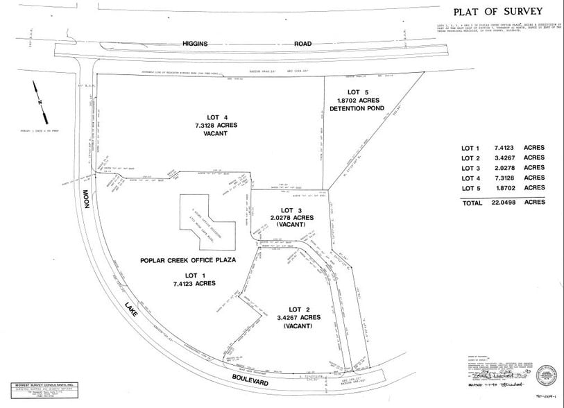 1721 Moon Lake Blvd, Hoffman Estates, IL for lease - Plat Map - Image 2 of 43