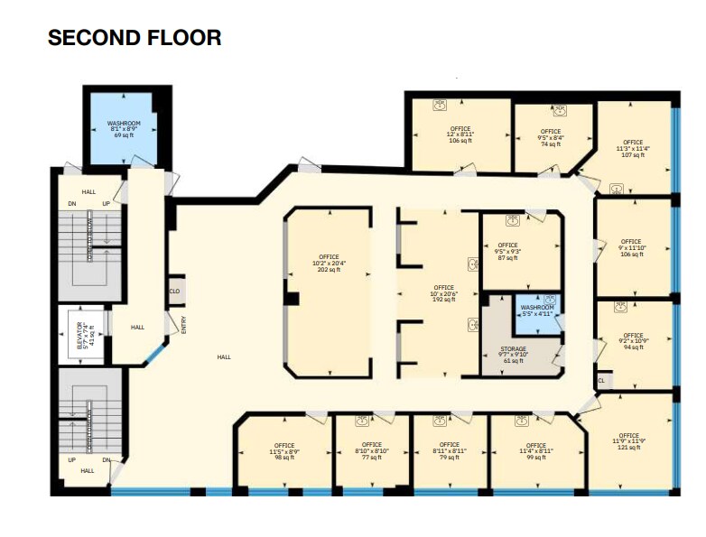 100 Princess St, Kingston, ON for lease Floor Plan- Image 1 of 1