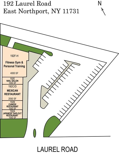 192 Laurel Rd, East Northport, NY for sale - Site Plan - Image 2 of 7