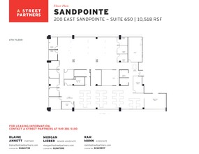 200 E Sandpointe Ave, Santa Ana, CA for lease Site Plan- Image 1 of 1