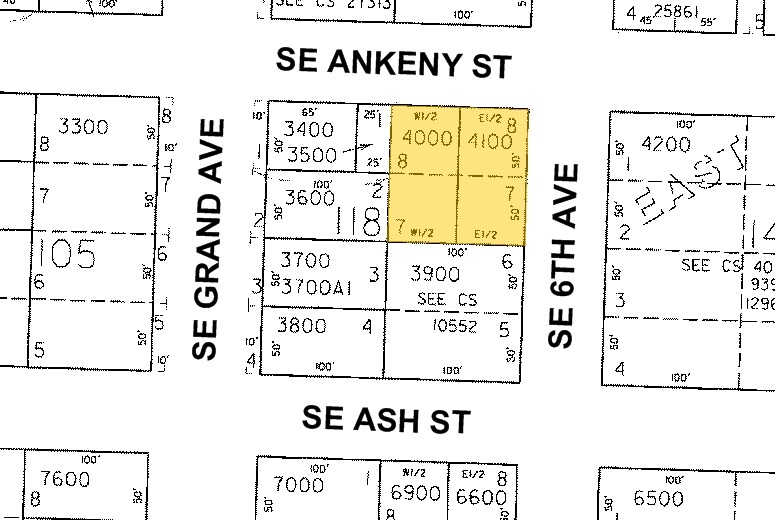 532 SE Ankeny St, Portland, OR à vendre - Plan cadastral - Image 3 de 6