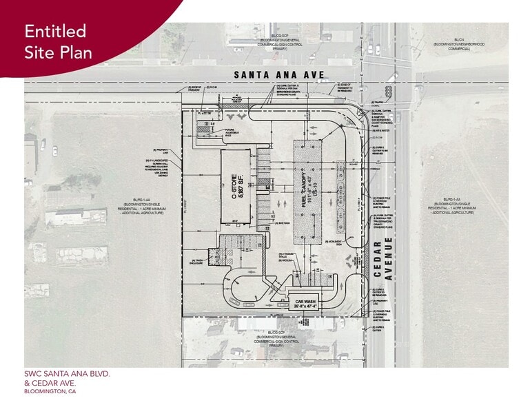 10930 Cedar Ave, Bloomington, CA for lease - Building Photo - Image 2 of 5