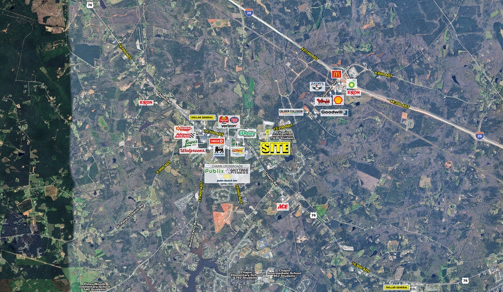 260 Columbia Ave, Chapin, SC for sale - Aerial - Image 3 of 3