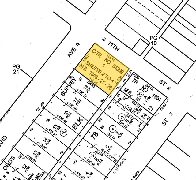 1100 S Grand Ave, Los Angeles, CA à vendre - Plan cadastral - Image 3 de 23