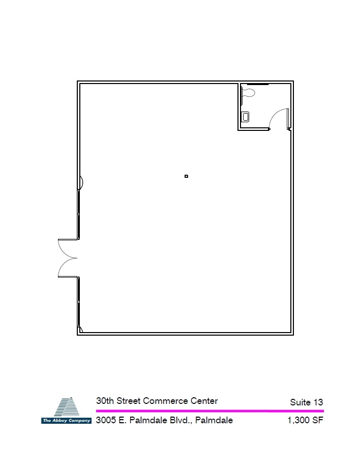 3005 E Palmdale Blvd, Palmdale, CA à louer Plan d  tage- Image 1 de 1