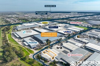 77-81 Discovery Way, Dandenong South, VIC - Aerial  map view - Image1
