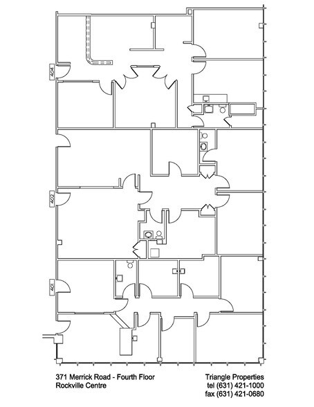 371 Merrick Rd, Rockville Centre, NY à louer - Plan d’étage - Image 2 de 14