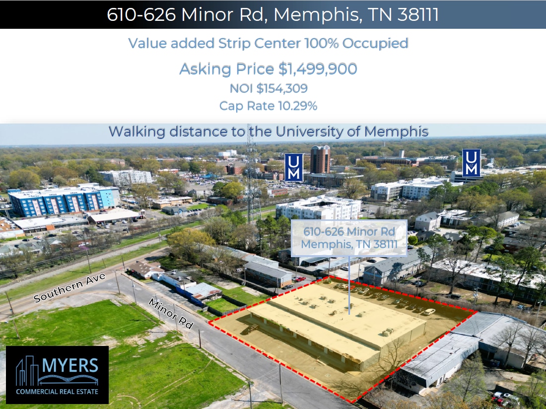 610-626 Minor Rd, Memphis, TN for sale Primary Photo- Image 1 of 7
