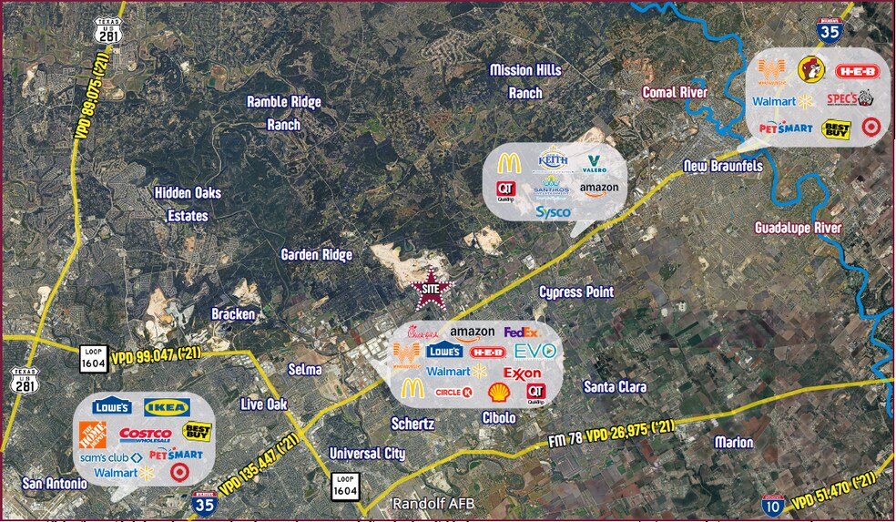 20762 FM 2252, Garden Ridge, TX à vendre - Photo du bâtiment - Image 3 de 3