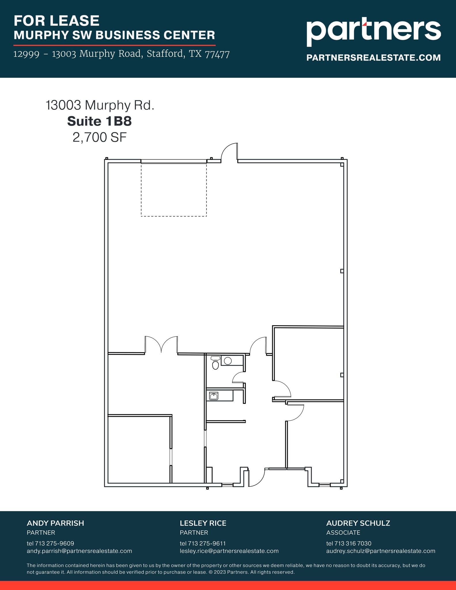 12999-13003 Murphy Rd, Stafford, TX for lease Site Plan- Image 1 of 1
