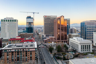 60 E South Temple, Salt Lake City, UT - AERIAL  map view