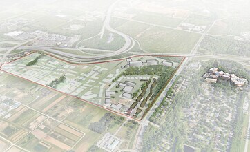 Drake Farms Built-to-Suit Opportunities, Fayetteville, AR - Aérien Vue de la carte