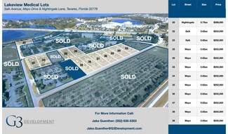Plus de détails pour S Mt Homer Rd, Tavares, FL - Terrain à vendre