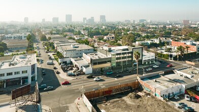 7956-7958 Beverly Blvd, Los Angeles, CA - Aerial  map view