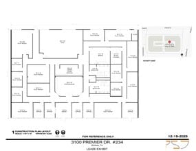 3150 Premier Dr, Irving, TX à louer Plan de site- Image 1 de 1