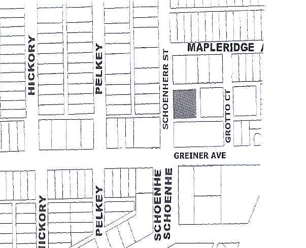 18036 Schoenherr St, Detroit, MI for sale - Plat Map - Image 2 of 4