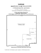 43114 Black Deer Loop, Temecula, CA for lease Floor Plan- Image 1 of 1